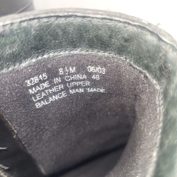 Clarks Black Leather Low Heel Ankle Boot sz 8 1/2 - Picture 6 of 6